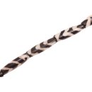 Bone Beads  Batik tube rounded / 30x8mm.