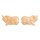 Knochen Perlen Beige hand carved  / 23x45mm. / 5pcs.