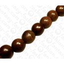 Wood Round Beads Robles ca. 18mm / 22pcs.