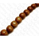 Wood Round Beads Sebucao ca. 20mm / 20pcs.