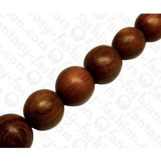Wood Round Beads Robles ca. 20mm / 20pcs.