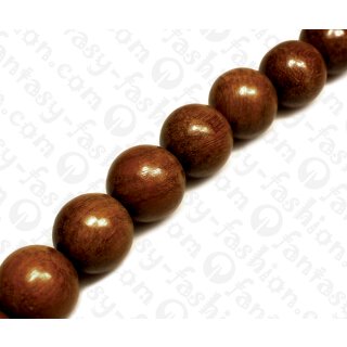 Wood Round Beads Sebucao ca. 25mm / 16pcs.