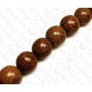 Wood Round Beads Coco Wood ca. 25mm / 16pcs.