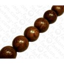 Wood Round Beads Robles ca. 25mm / 16pcs.