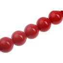 Resin Beads Opaque Red Round / 30mm / 13pcs.