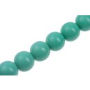 Resin Beads Opaque Pool Green Round / 25mm / 17pcs.