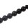 Harz Perlen Opaque Black Round / 23mm / 18pcs.