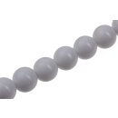 Resin Beads Opaque White Round / 23mm / 17pcs.