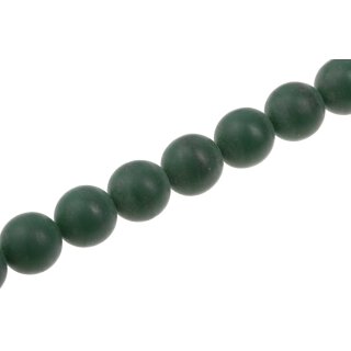 Resin Beads Opaque bottle green Round / 20mm / 20pcs.