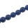 Harz Perlen Opaque Dark Blue Round / 20mm / 21pcs.