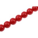 Resin Beads Opaque Red Round / 20mm / 21pcs.