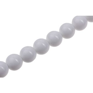 Resin Beads Opaque White Round / 20mm / 21pcs.