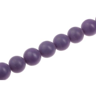 Resin Beads Opaque Mulled Grape Round / 20mm / 21pcs.