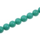 Resin Beads Opaque Turquoise Round / 18mm / 23pcs.