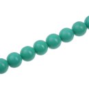 Resin Beads Opaque Turquoise Round / 18mm / 23pcs.