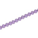 Genuine crystal faceted glass beads lila round / 8mm /...