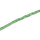 Genuine crystal glass beads Green rectangle / 8mm / 48pcs.
