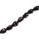 Glass Beads Shiny  black  / 13mm / 20pcs.