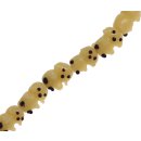 Glass Beads Shiny Yellow  / 16mm / 20pcs.