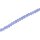 Genuine crystal faceted glass beads blue  / 3mm / 130pcs.