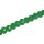 Genuine crystal faceted Glasperlen green wheel / 9x12mm / 39pcs.