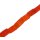 Glass Beads Matt Orange Tube / 19mm / 21pcs.
