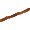 Glass Beads Matt Brown wheel / 10mm / 42pcs.