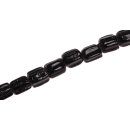 Glass Beads Shiny Black balimbing / 10mm / 39pcs.