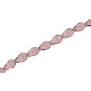 Genuine crystal faceted Glasperlen champagne teardrops /...