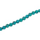 Genuine crystal faceted glass beads deep jungle round /...