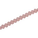 Genuine crystal faceted glass beads rose wheel / 7mm /...