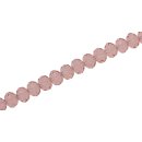 Genuine crystal faceted glass beads rose wheel / 7mm /...