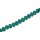 Genuine crystal faceted glass beads Marine green wheel / 7mm / 63pcs.