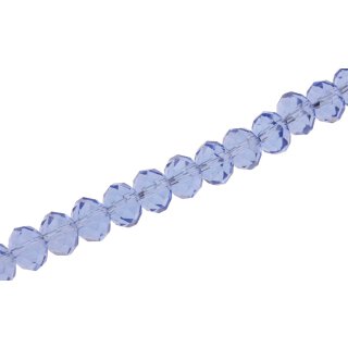 Genuine crystal faceted glass beads allure wheel / 7mm / 63pcs.