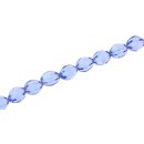 Genuine crystal faceted glass beads allure oval / 12mm /...