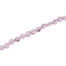 Glass Beads Shiny – rose diamond / 6mm / 52pcs.