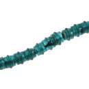 Glass Beads Shiny w design – deep jungle wheel /...
