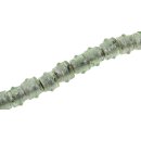 Glass Beads Shiny w design – green  wheel / 10mm /...