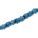 Glass Beads Shiny w design – Turq. wheel / 10mm /...