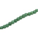 Glass Beads Shiny  green wheel / 5mm / 78pcs.