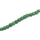 Glasperlen Shiny  green wheel / 5mm / 78pcs.