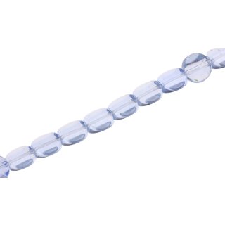 Glass Beads Shiny  allure flat round / 12mm / 30pcs.