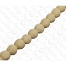 Bamboo Coral Round Beads White / ca. 12mm / 33pcs.