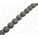 Bamboo Coral Round Beads Grey / ca. 16mm / 25pcs.