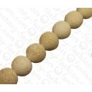 Bambus Koralle Rund Beads White / ca. 20mm / 20pcs.