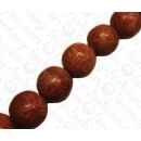 Bambus Koralle Rund Beads Red / ca. 25mm / 16pcs.