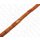 Bamboo Coral Faceted Tube Orange / ca. 15mm / 26pcs.
