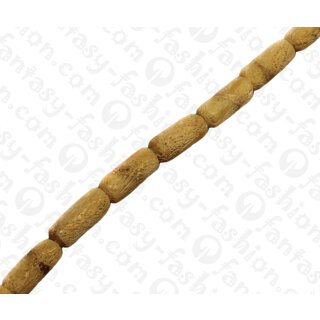 Bamboo Coral Tube Ivory / ca. 15x6mm / 26pcs.