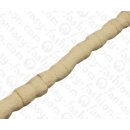 Bamboo Coral Tube White / ca. 20x13mm / 20pcs.
