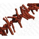 Bamboo Coral Stick Red / ca. 7x38mm / 57pcs.